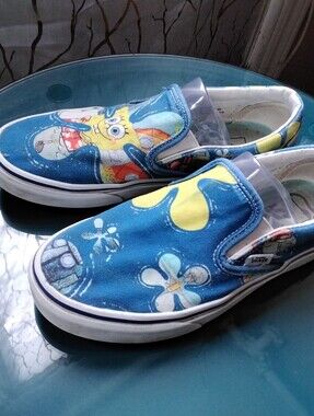 Sponge Bob Vans lip-On Shoes